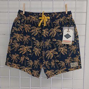 Critical Slide Society Men's Beach Shorts-Ottoman Boardshort-Navy